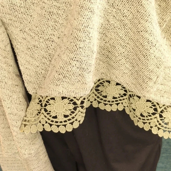 One World XL Open Cascade Front Vest Color Sage - Picture 2 of 9